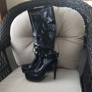 Baby phat heeled boots